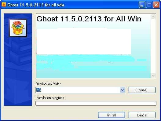 ghost 11.5 exe dos download xp